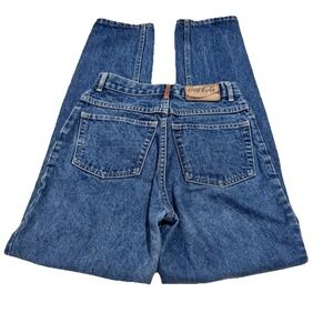 Vintage 1980s Coca-Cola Women's Straight Leg High Rise Jeans (Read Sizing‎ Info)